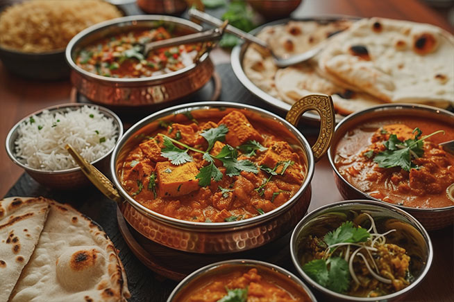 raw image Indian Dal curry dish