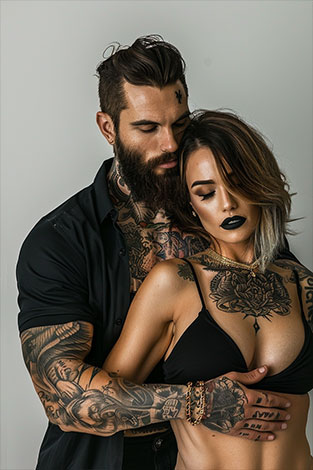 before fine art background sample couple portrait