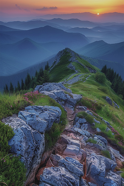 raw image landscape mountain ridge