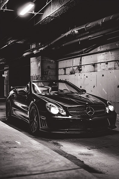 with preset-mercedes-sedan