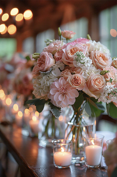 Before wedding-reception-table